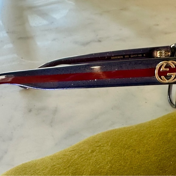 GUCCI GG0038ON Frame Havana Blue - Picture 6 of 8